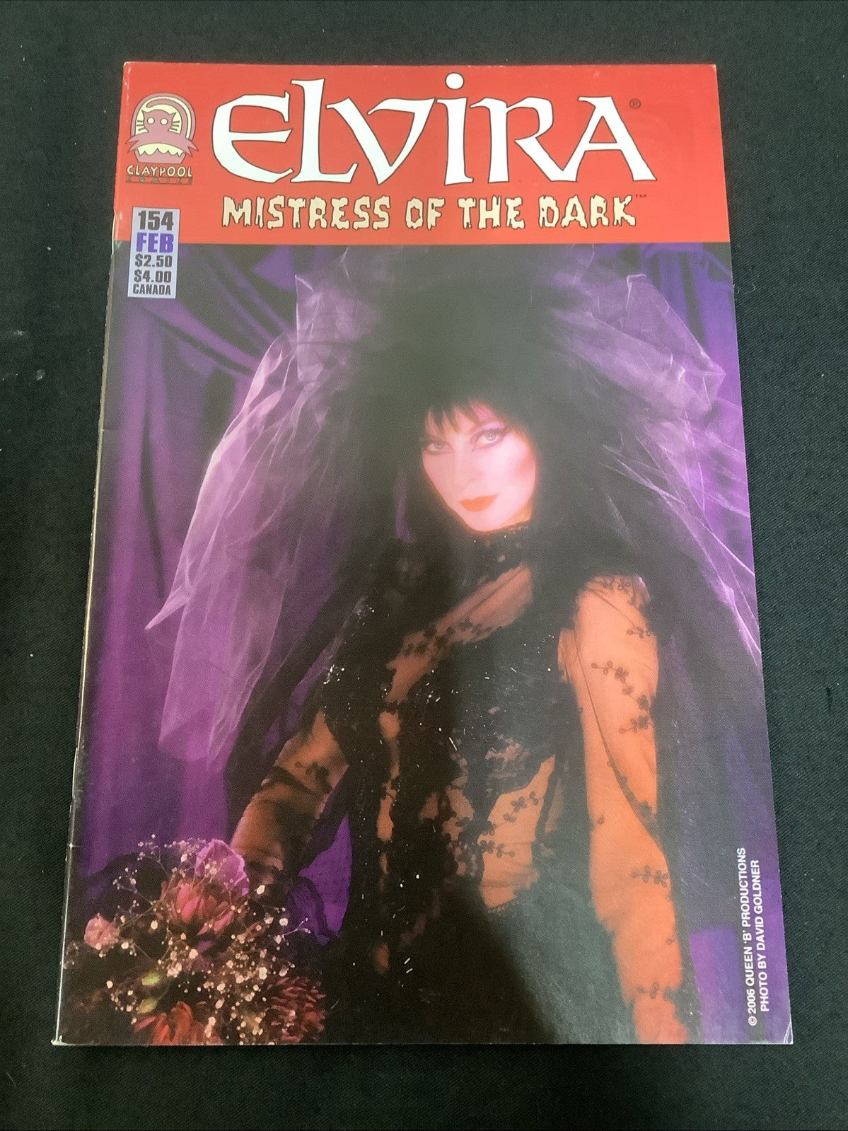 Elvira Mistress Of The Dark #154 (Claypool Comics 2006) VF (8.0) Photo Cover