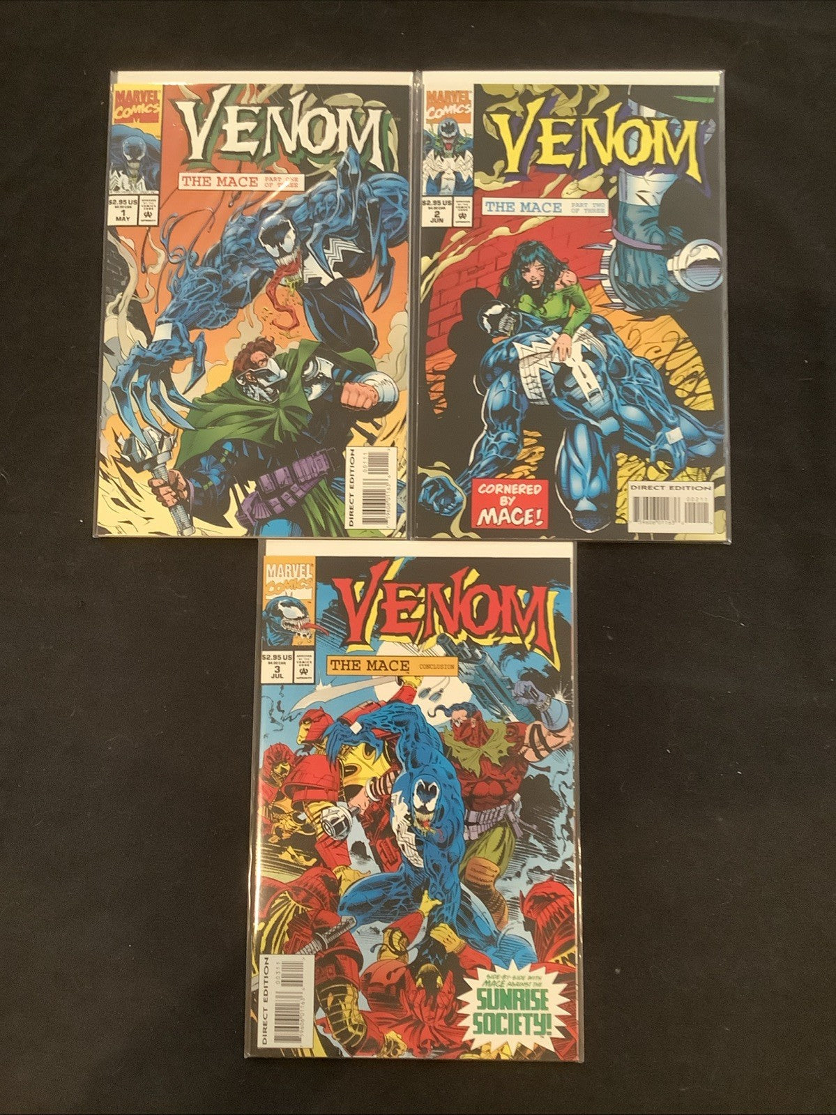 Venom Comic Bundle: The Madness, The Mace, The Hunted, On Trial, 12 Comics Total
