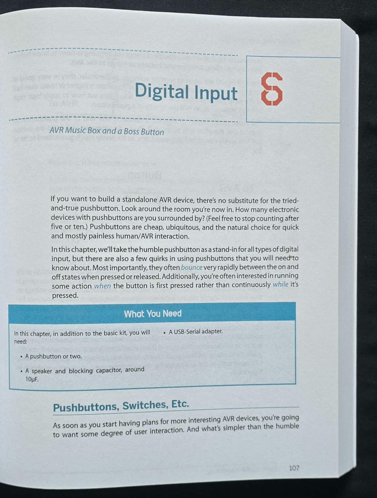 AVR Programming : Learning to Write Software for Hardware by Elliot Williams -JD