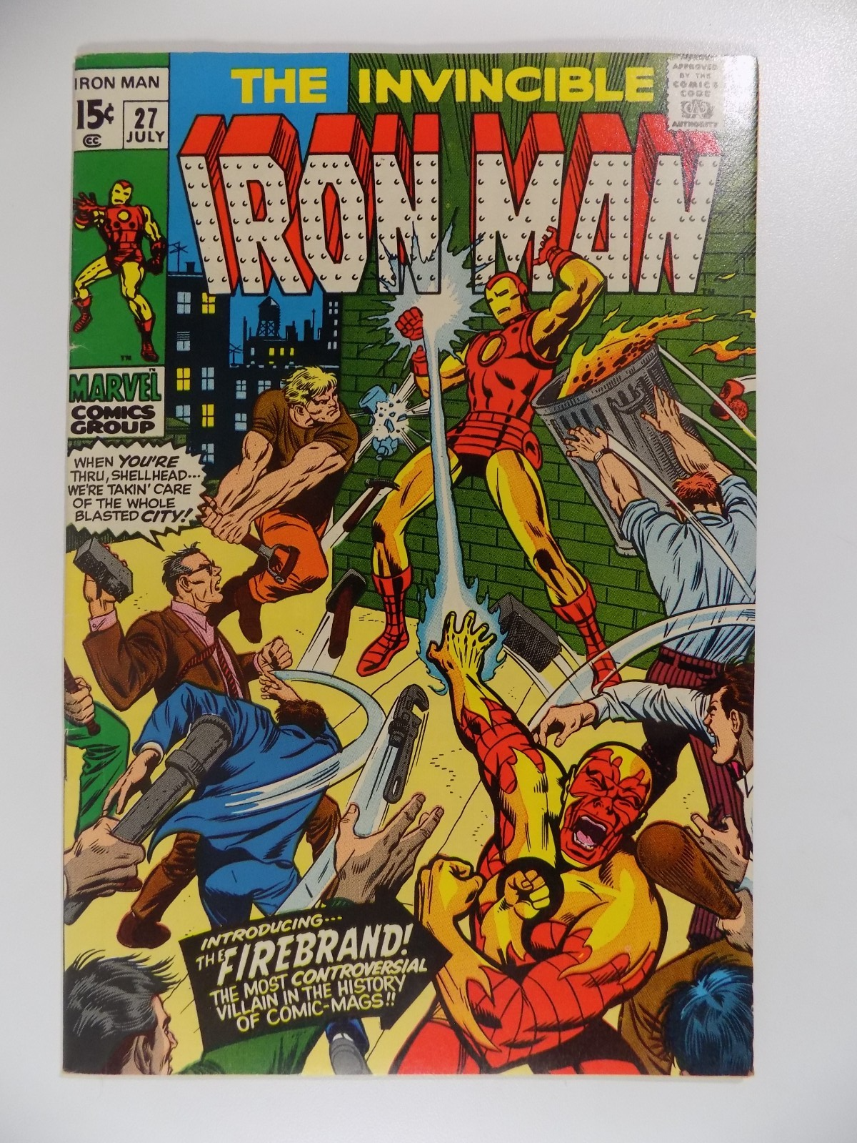 Iron Man #27 Marvel Comic July 1970 Very Fine