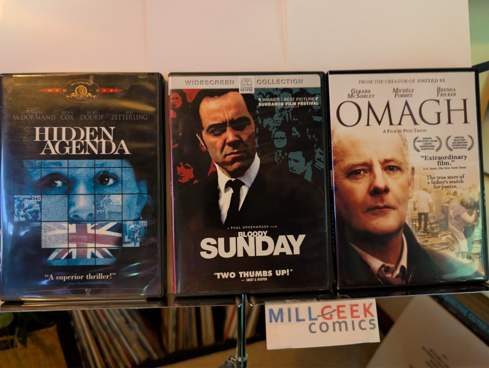 Hidden Agenda / Bloody Sunday / Omagh, 3 Movie Set (DVD) -JD