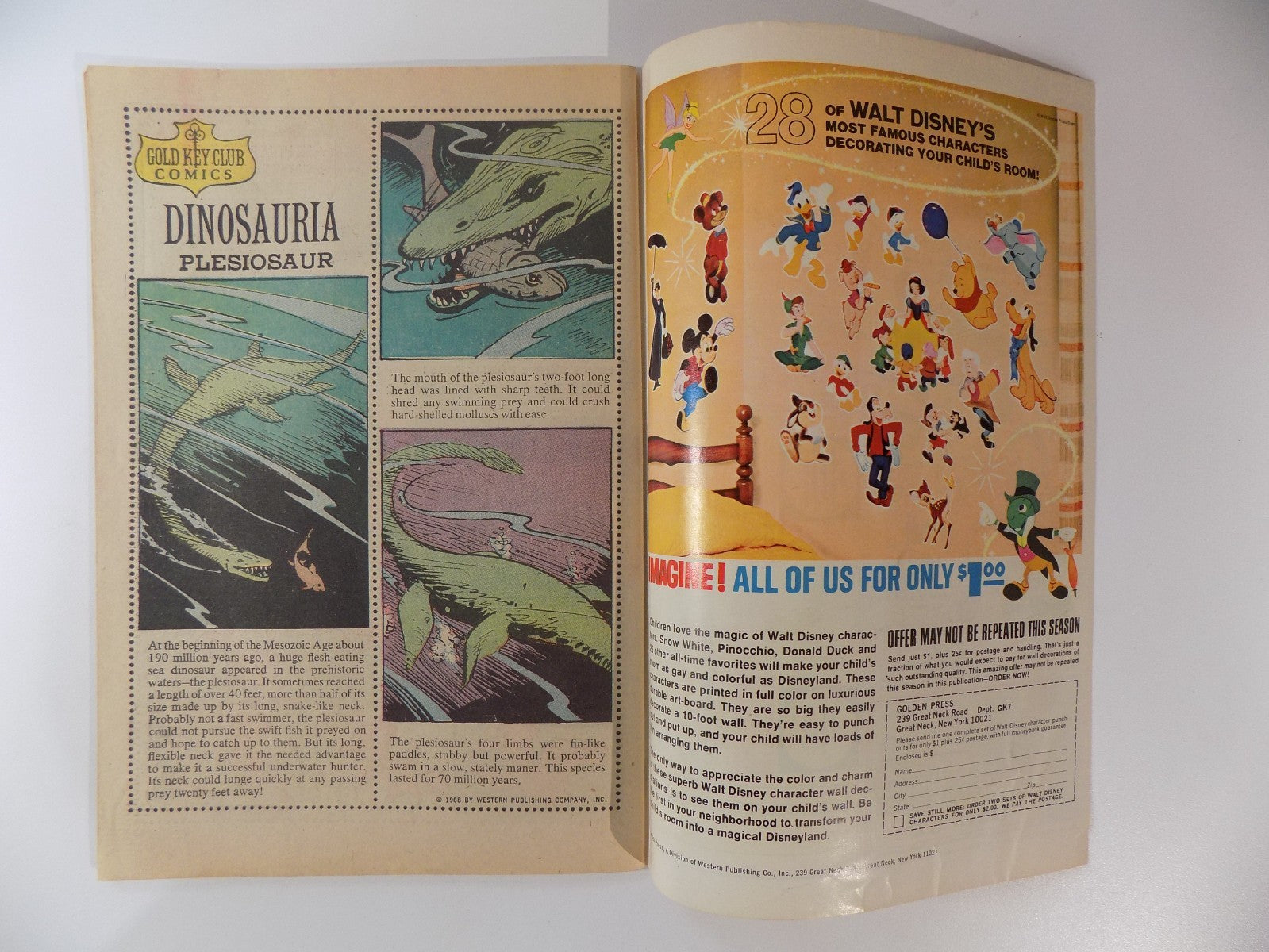 Magnus Robot Fighter 4000 A.D. #24 Gold Key Comic November 1968 Fine/Very Fine