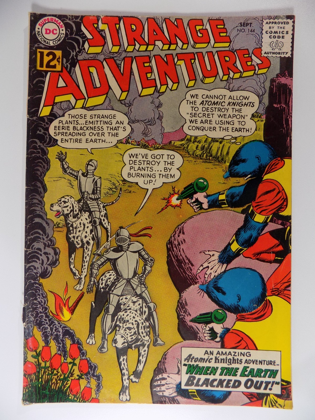 Strange Adventures #144 DC Comic September 1962 Very Good