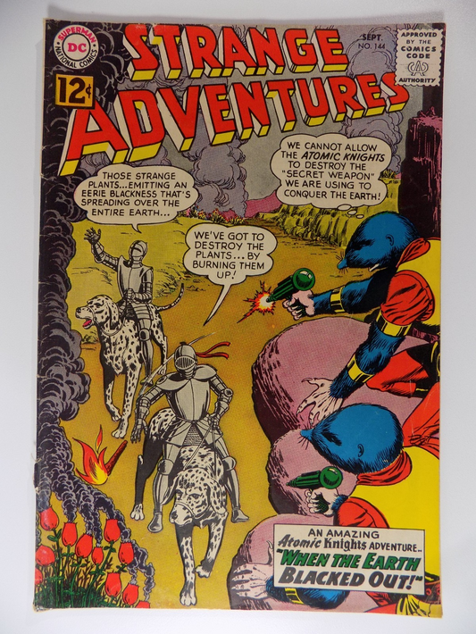 Strange Adventures #144 DC Comic September 1962 Very Good
