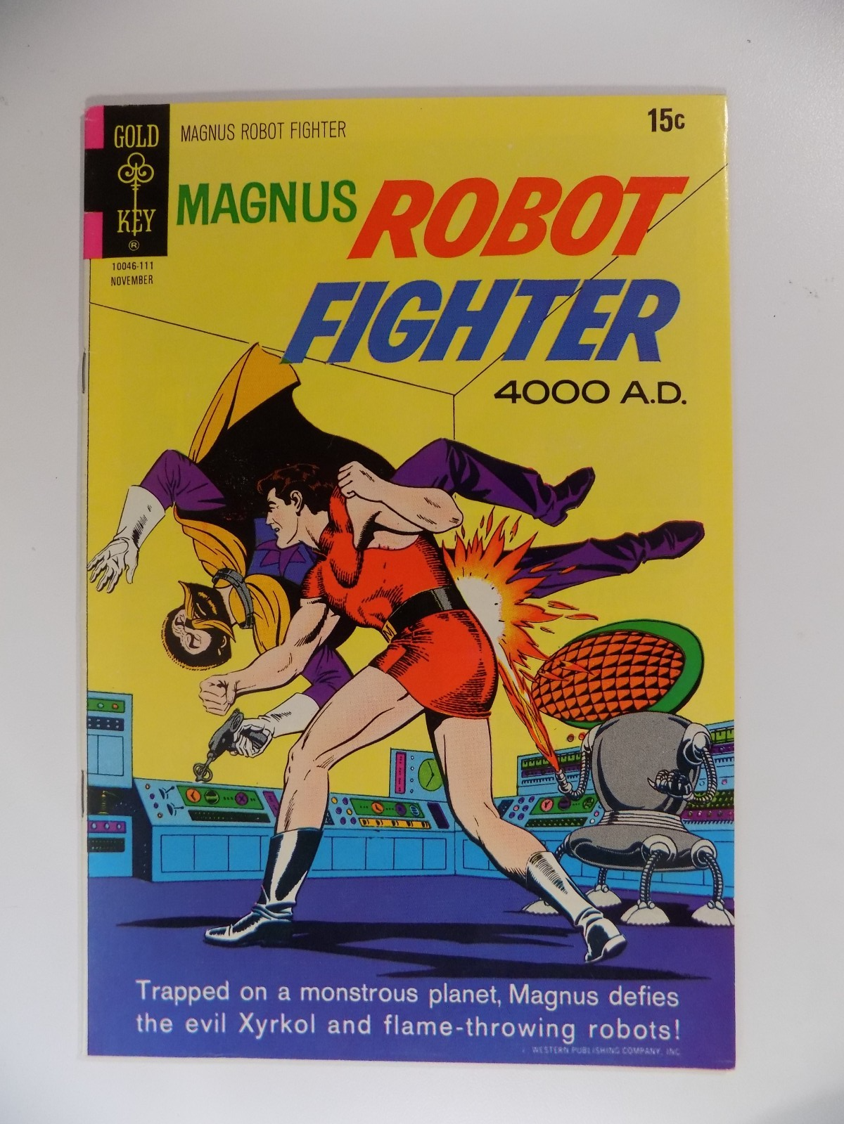 Magnus Robot Fighter 4000 AD #29 Gold Key Comic November 1971 Very Fine+