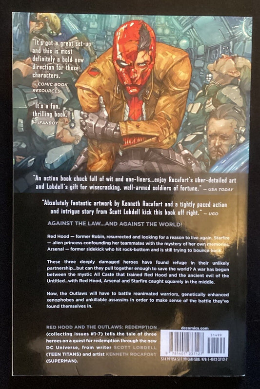 Red Hood & The Outlaws Vol.1 Redemption DC Comics New 52 Graphic Novel