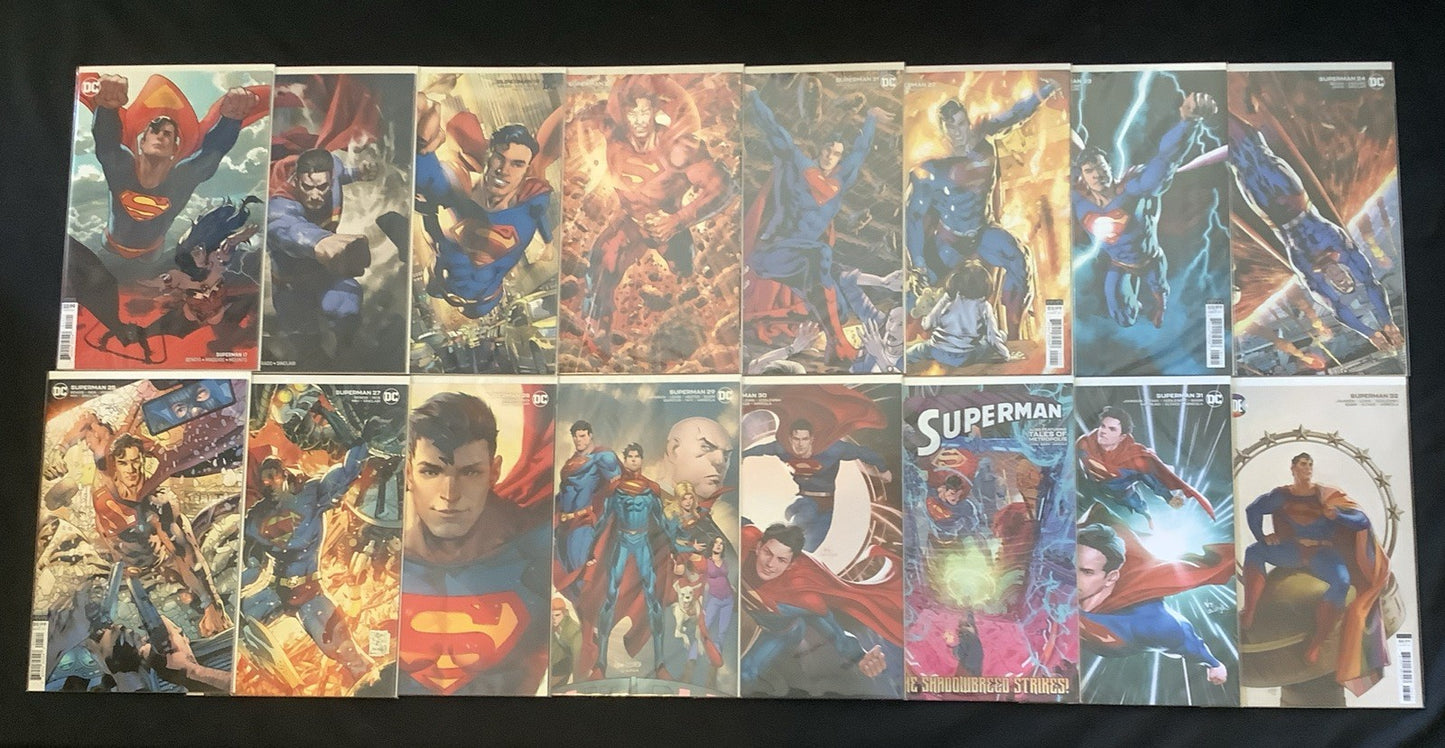 Superman #1-32 Complete Comic Series, DC Comics, Brian Michael Bendis, 2018