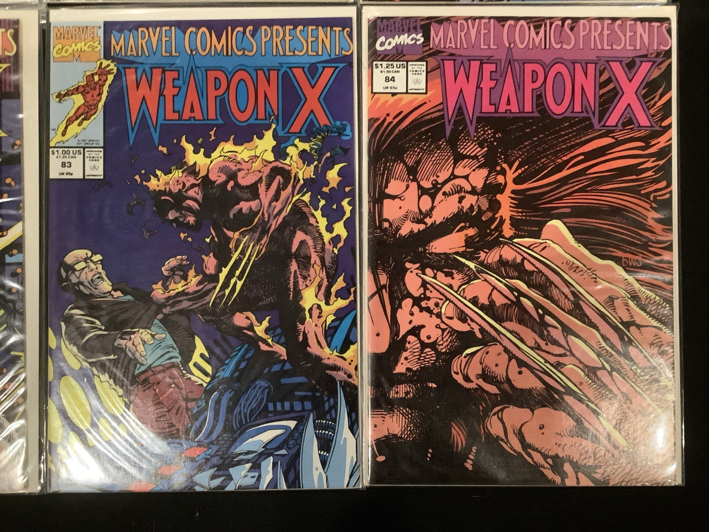 Marvel Comics Presents #72-84 Comic Set, 1st Weapon X, Barry Windsor-Smith, 1991