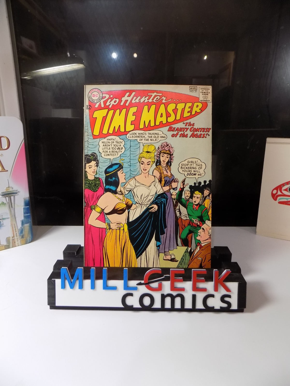 Rip Hunter Time Master #21 DC Comic August 1964 Very Fine-