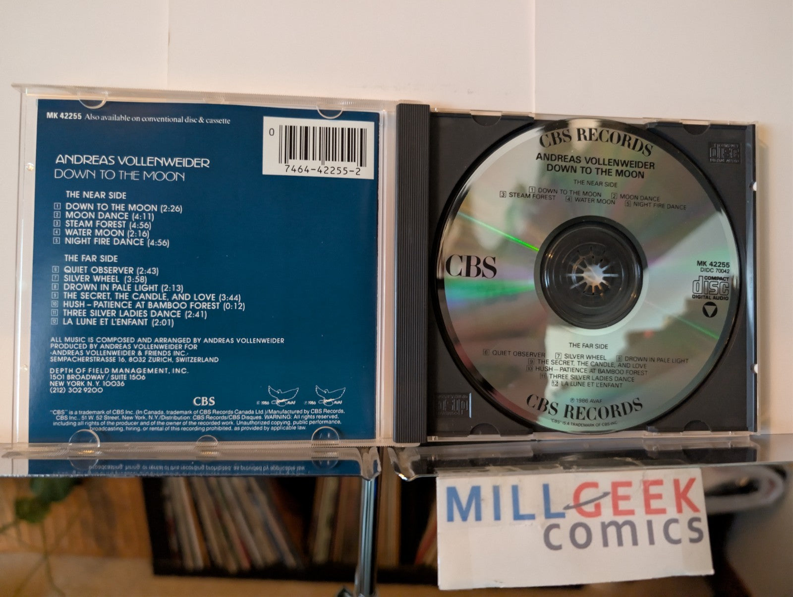 Ambient Music 2 CD Lot (Passion Sampler, Andreas Vollenweider) -JD