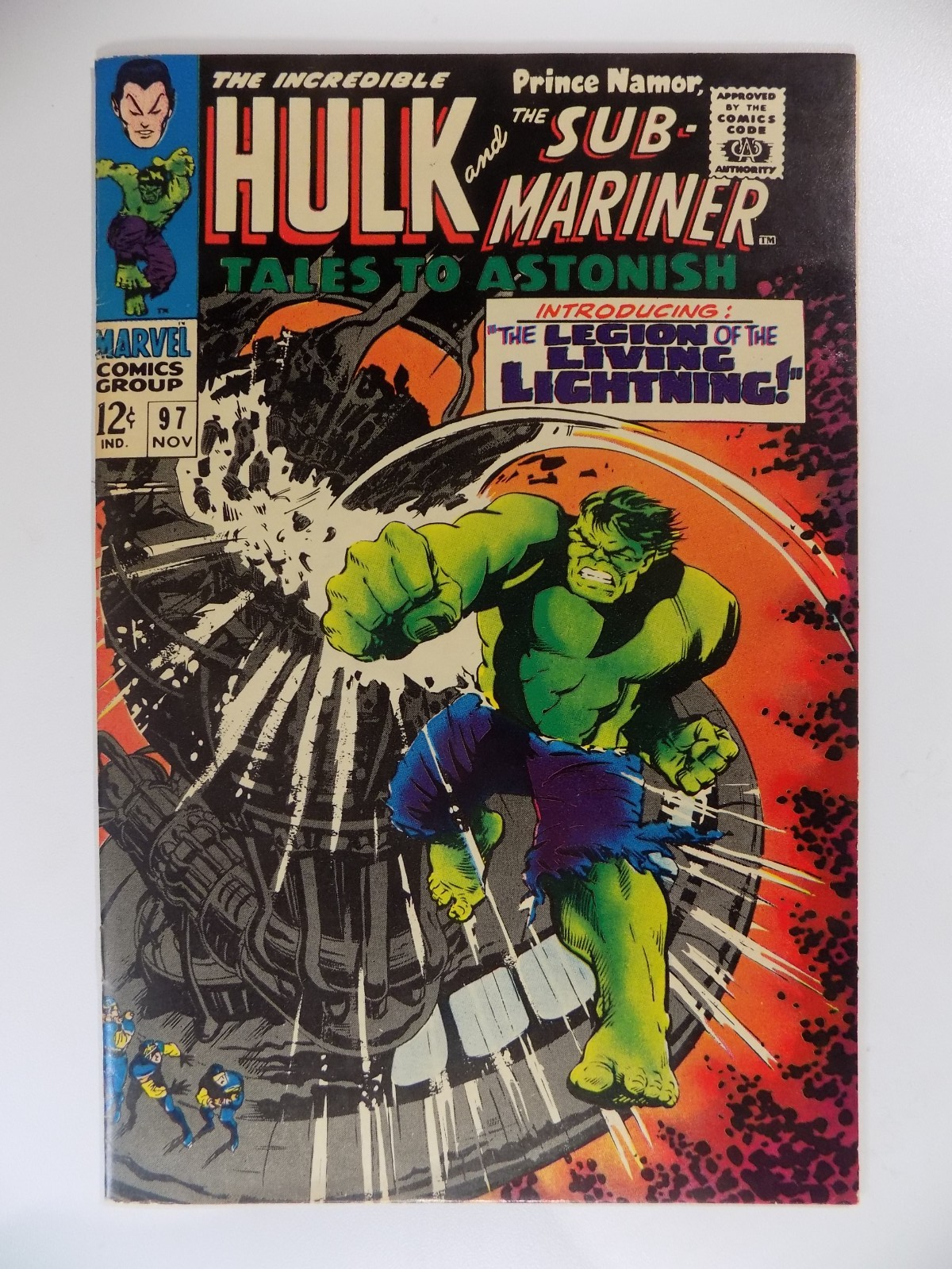 Tales to Astonish #97 Marvel Comic November 1967 Fine/Very Fine