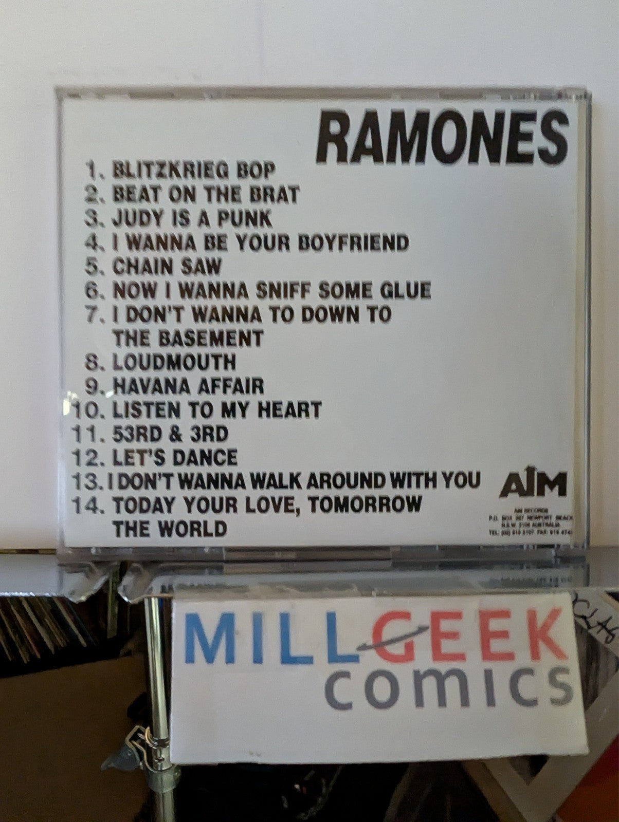 Ramones 2 CD Lot (Ramones Self Titled, Subterranean Jungle) -JD