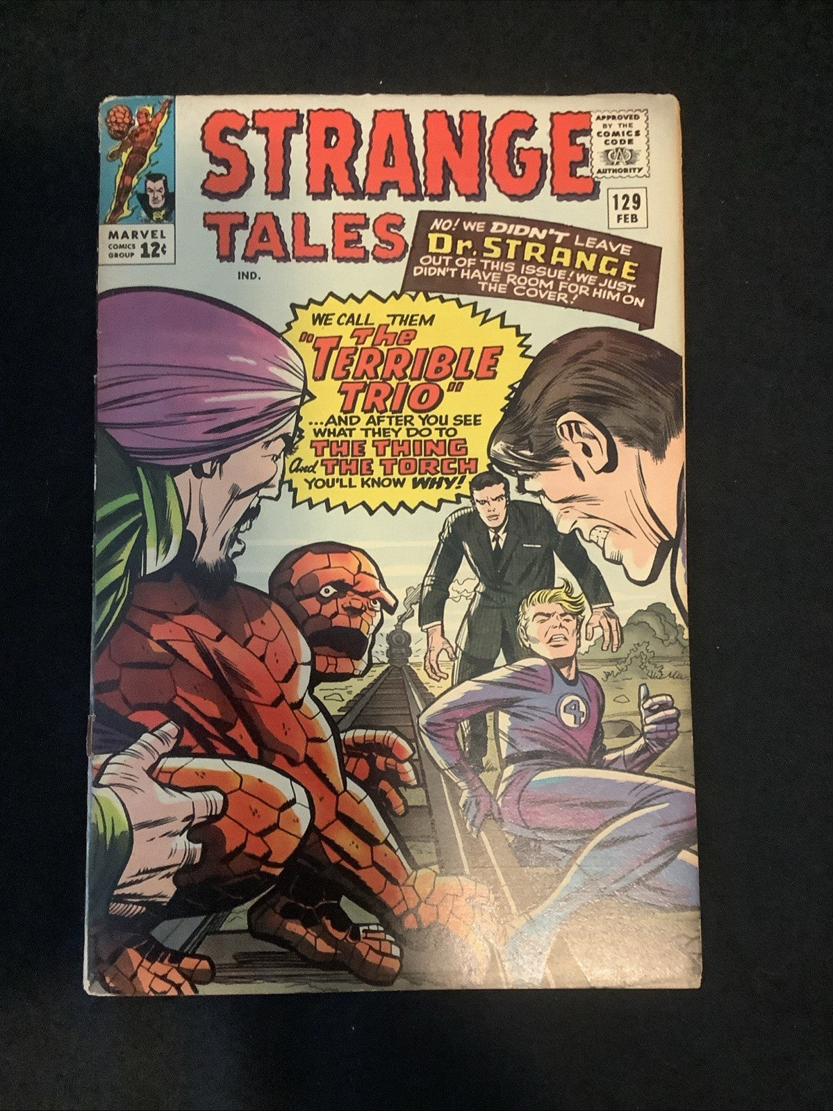 Strange Tales #129 (Marvel Comics February 1965) VG (4.0)