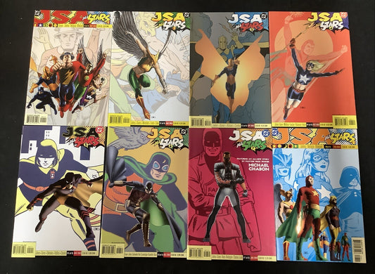JSA All Stars #1-8 Complete Comic Set, 1st App Courtney Whitmore As Star-Girl