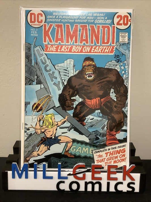 Kamandi, the Last Boy on Earth #3 (DC Comics February 1973) VF+ (8.5) Jack Kirby