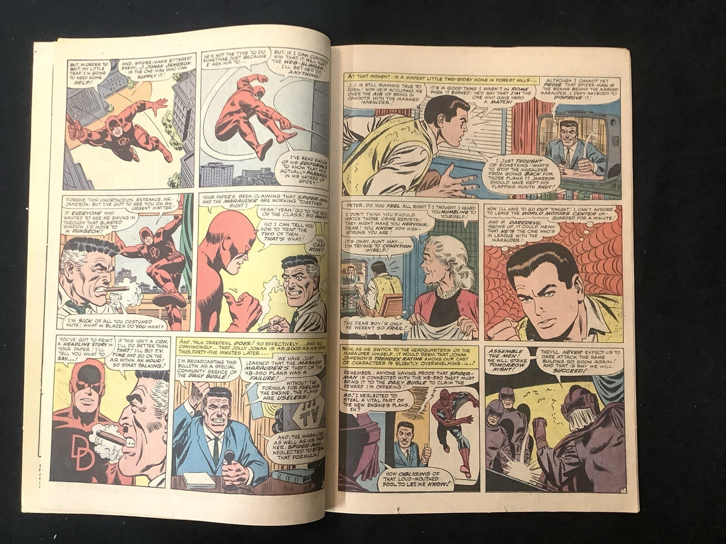 Daredevil #17 (1966) VG/F (5.0) Stan Lee/John Romita Sr., Spider-Man Team Up