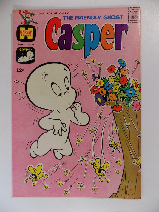 Casper #84 Harvey Comic August 1965 Very Fine/Near Mint