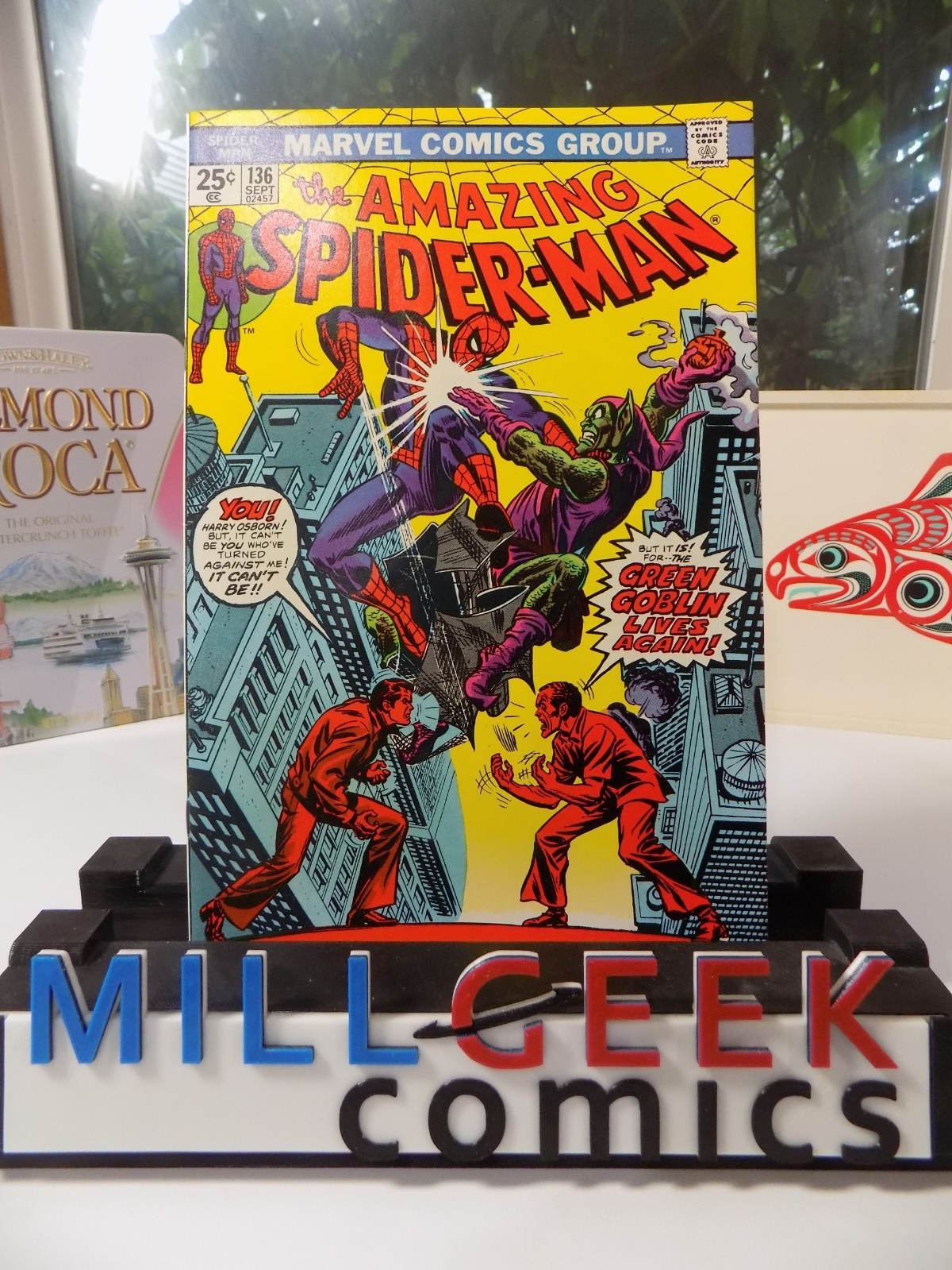 Amazing Spider-Man #136 Marvel Comic September 1974 Near Mint-