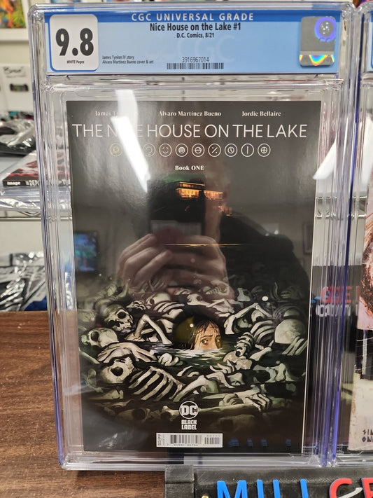 Nice House on the Lake #1 set - BOTH CGC 9.8! Cover A+B - James T 1st print DC