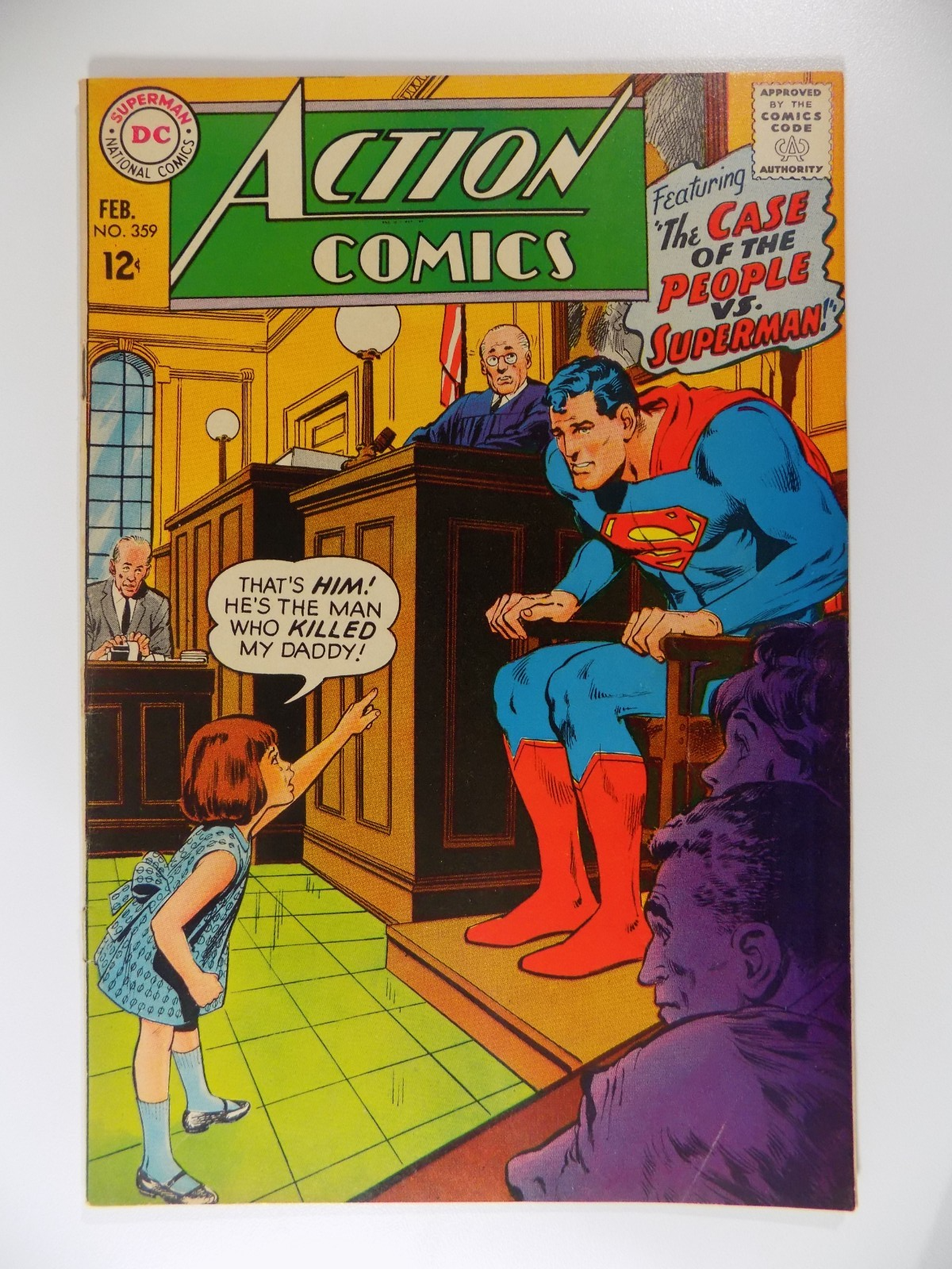 Action #359 DC Comic February 1968 Very Good+