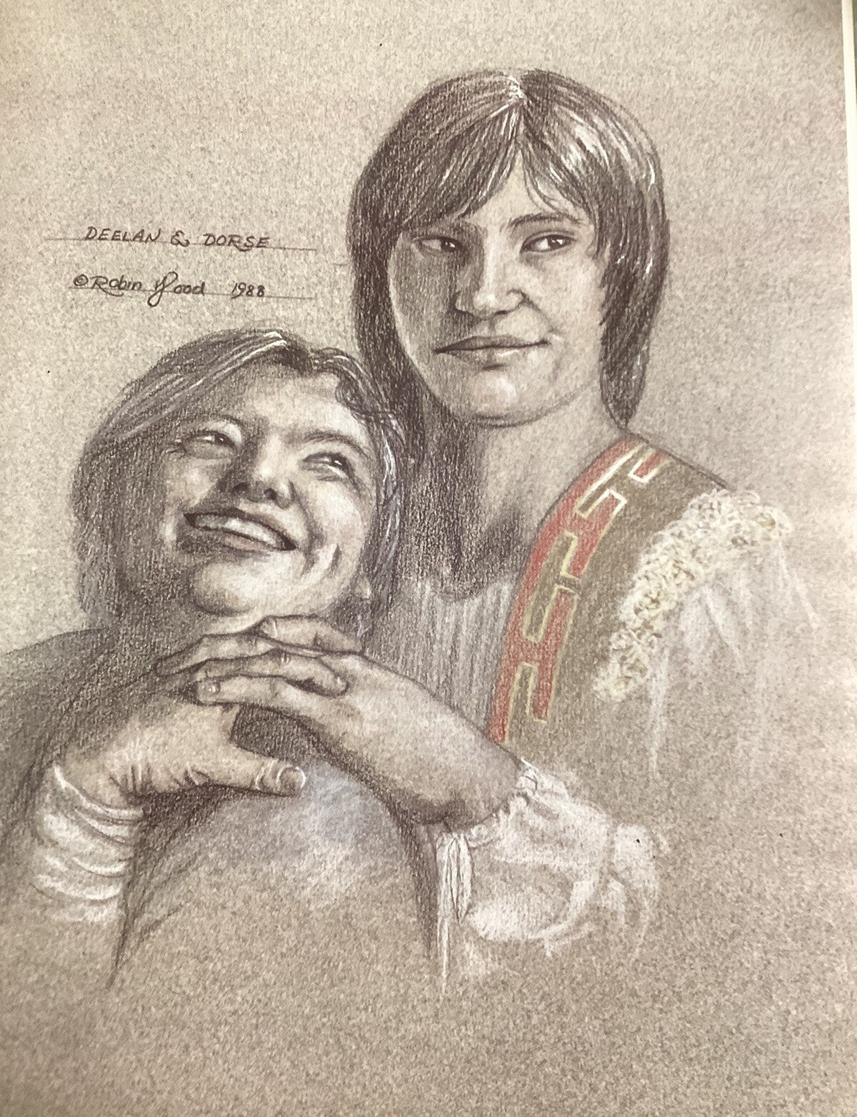 The People Of Pern Anne McCaffery Robin Wood Hardcover, Dust Jacket, Autographed