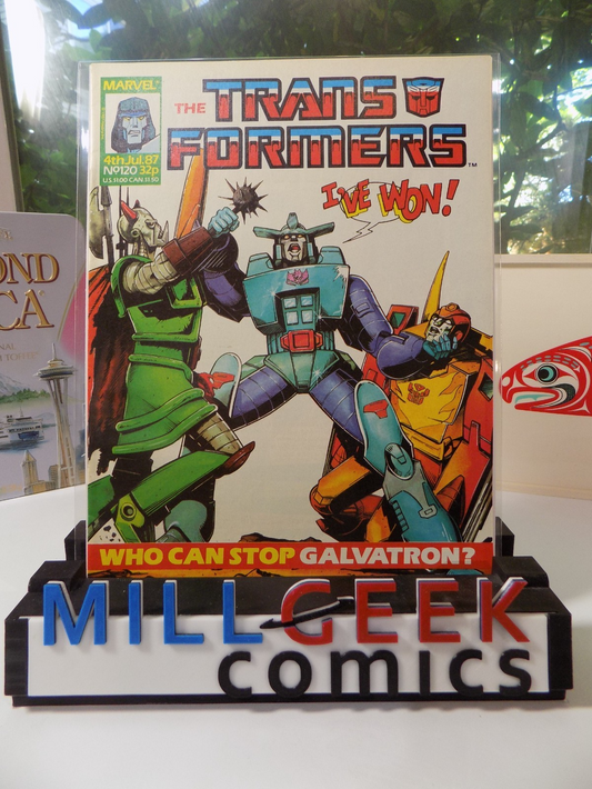 Transformers #120 Marvel Comic England July 4th1987 Near Mint