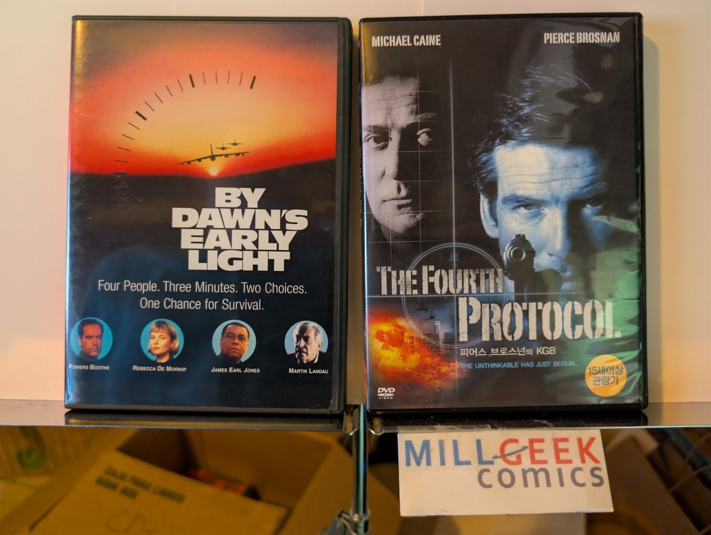 By Dawn's Early Light / The Fourth Protocol, 2 Movie Set (DVD) -JD