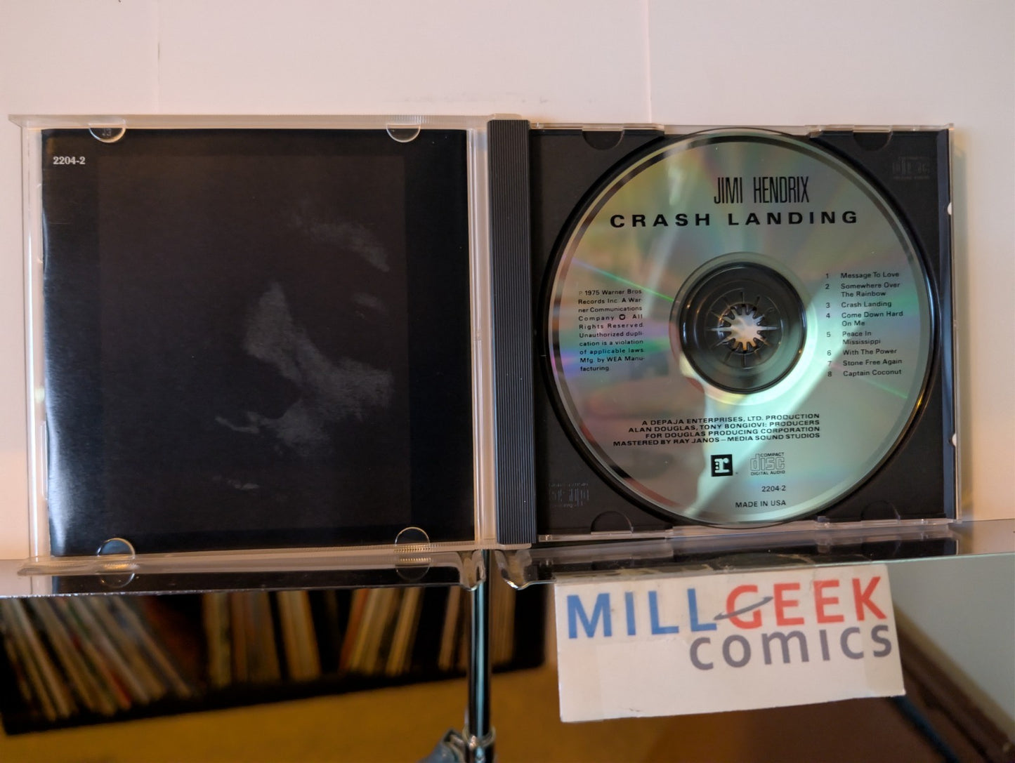 Jimi Hendrix 3 CD lot (Crash Landing, Electric Ladyland) -JD