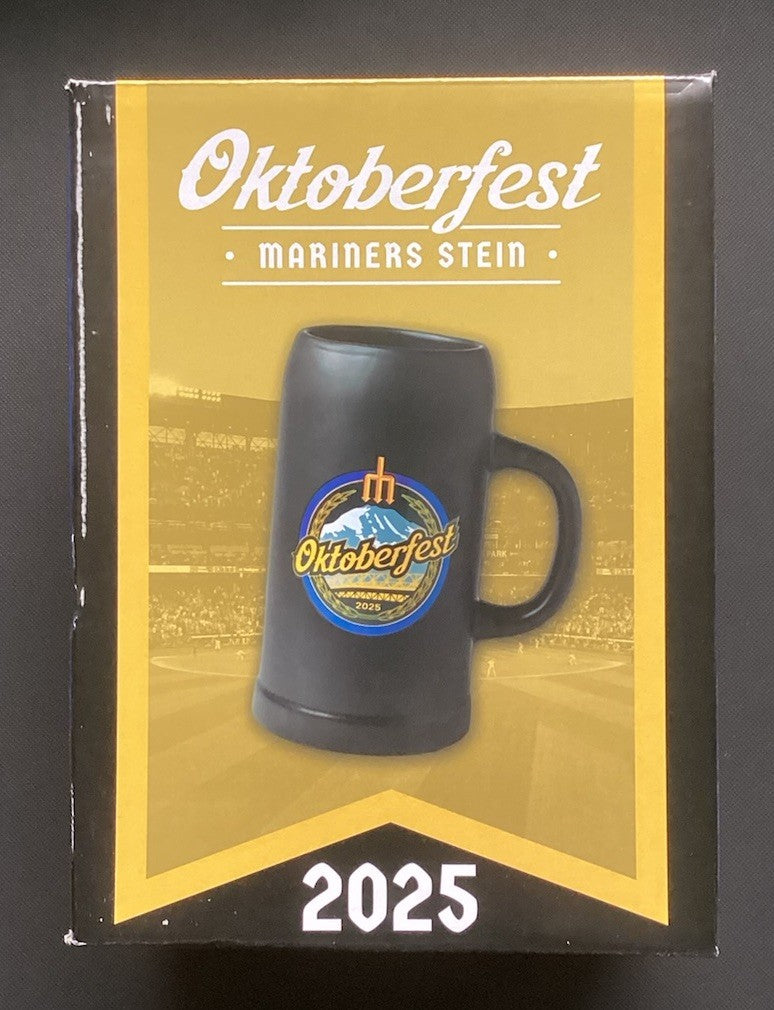 2025 Seattle Mariners Oktoberfest Beer Stein Mug SGA 9/13/25 NIB