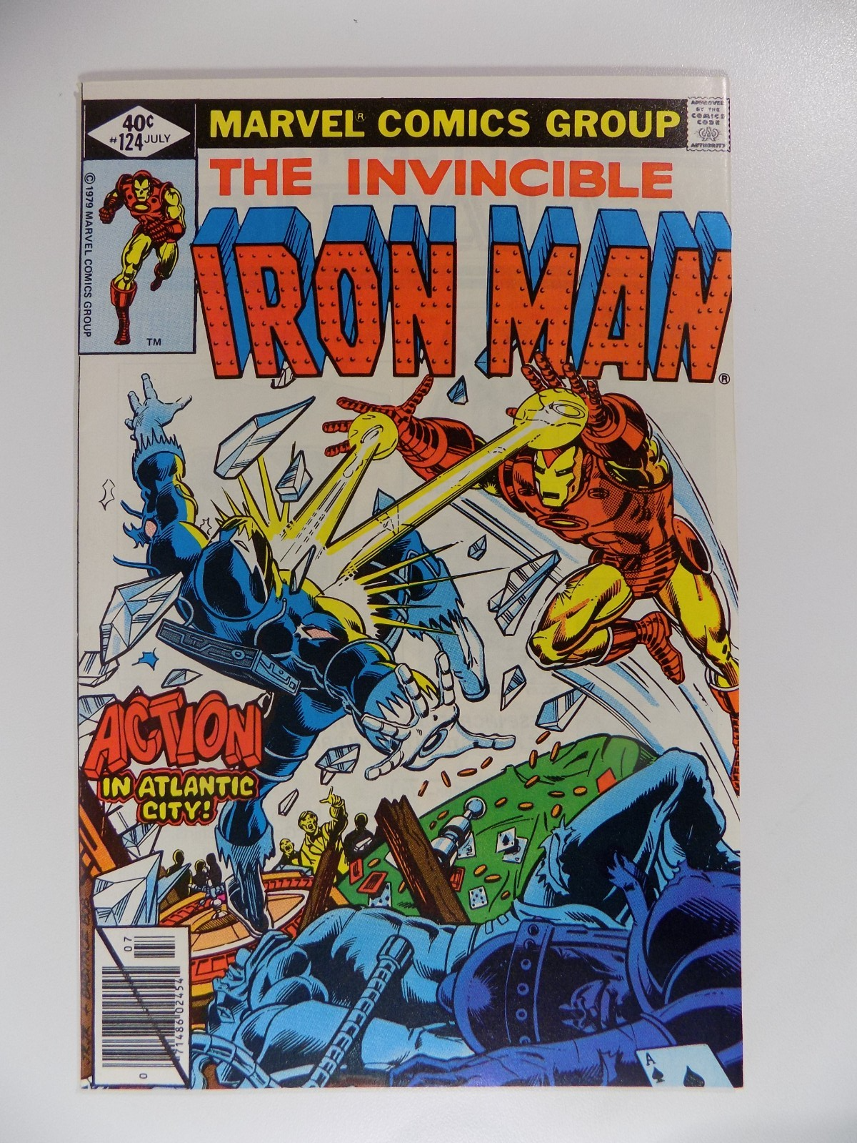 Iron Man #124 Marvel Comic July 1979 Near Mint-