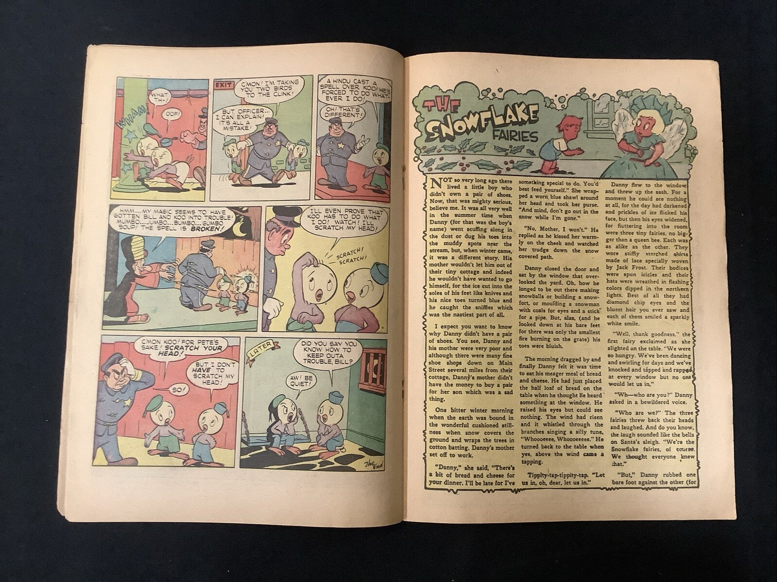 HOLIDAY COMICS #5 (January 1951) L.B. Cole Christmas Classic - 5.5 (Fine Minus)