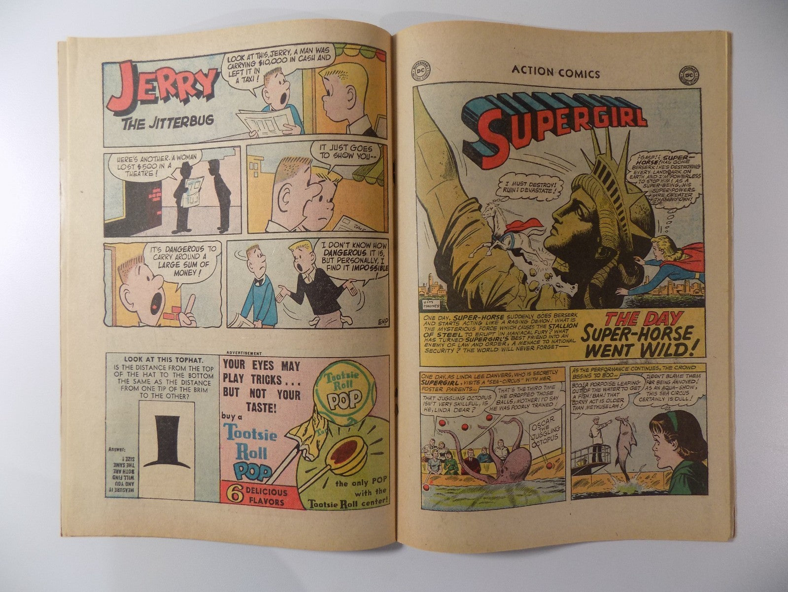 Action #302 DC Comic July 1963 Fine+