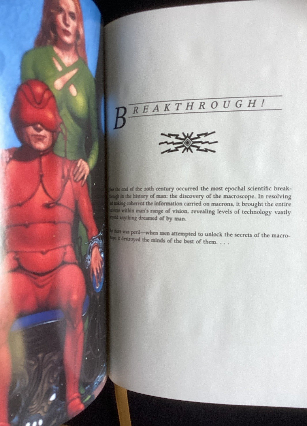 Piers Anthony's Walter Velez Macroscope Collector's Edition 1994 Easton JD