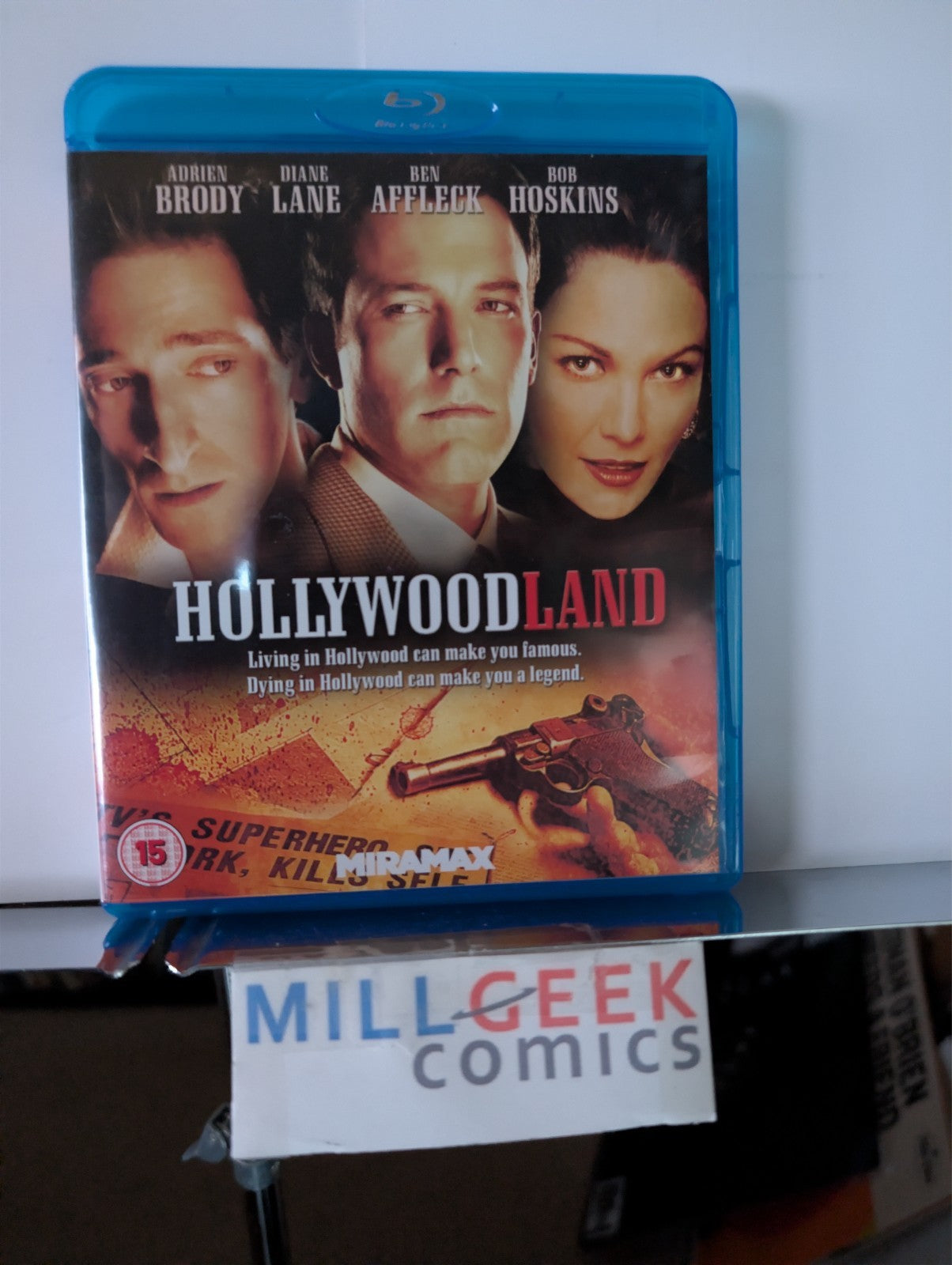 Hollywoodland UK IMPORT / Jackie Brown, 2 Movie Set (Blu-Ray) Like New -JD