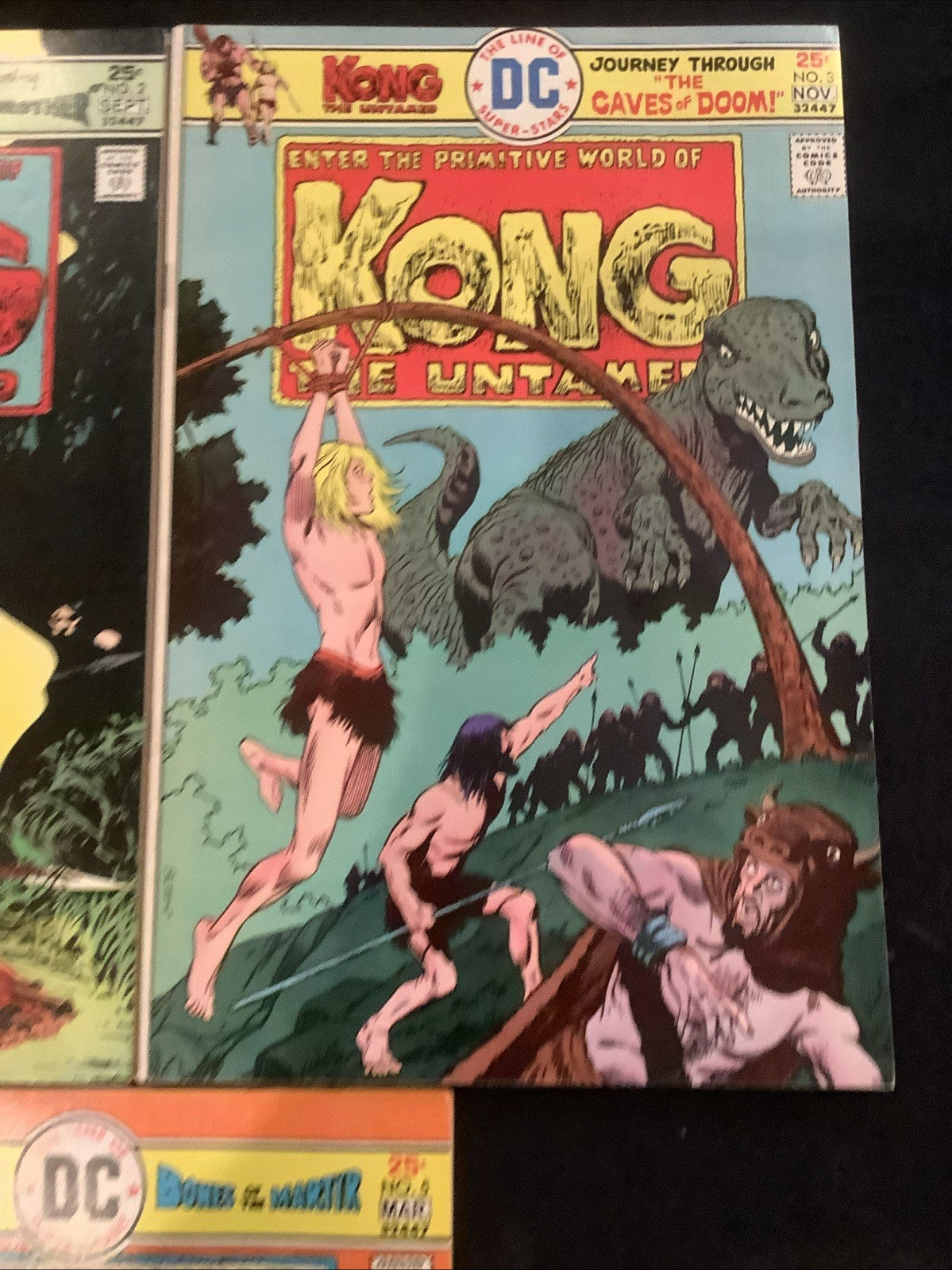 Kong the Untamed #1-5 Complete Comic Set, DC Comics, Gerry Conway, 1975
