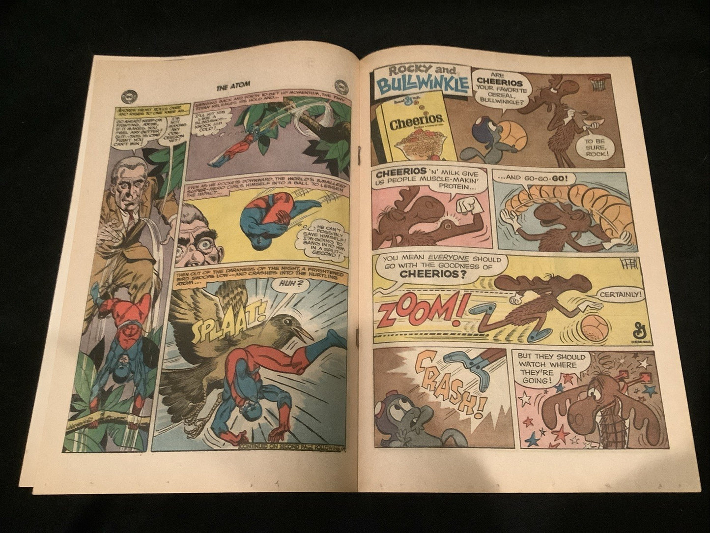 The Atom #16 (DC Comics) Fine (6.0) Cover + 3 Outer Wraps Detached Lower Staple