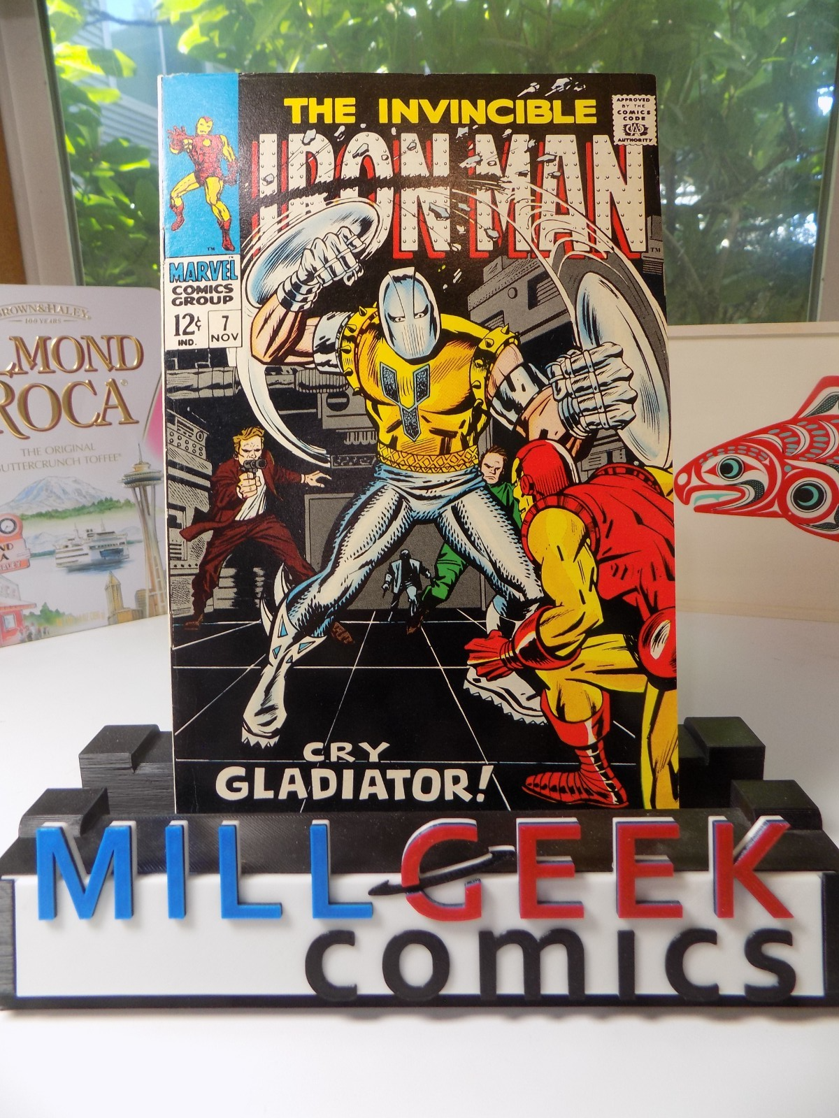 Iron Man #7 Marvel Comic November 1968 Fine+