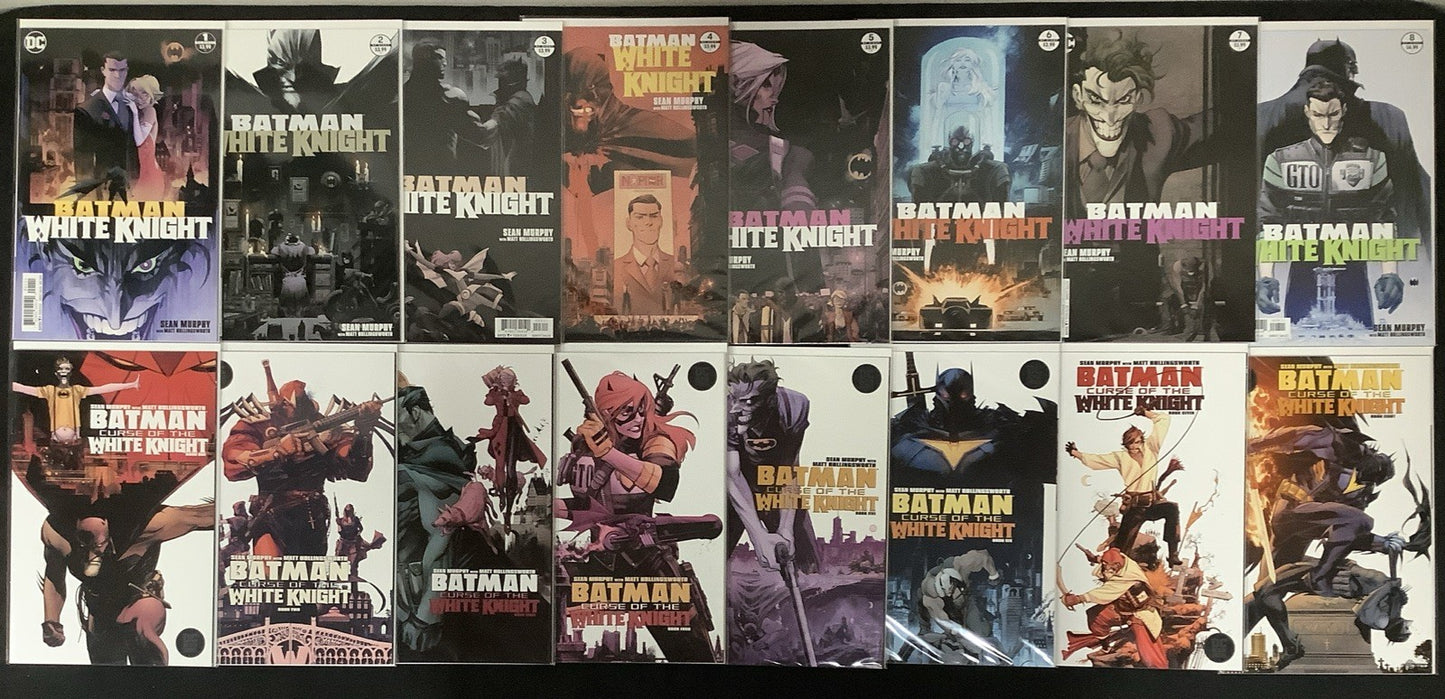 Batman: White Knight Bundle: White Knight #1-8 + Curse Of The White Knight #1-8