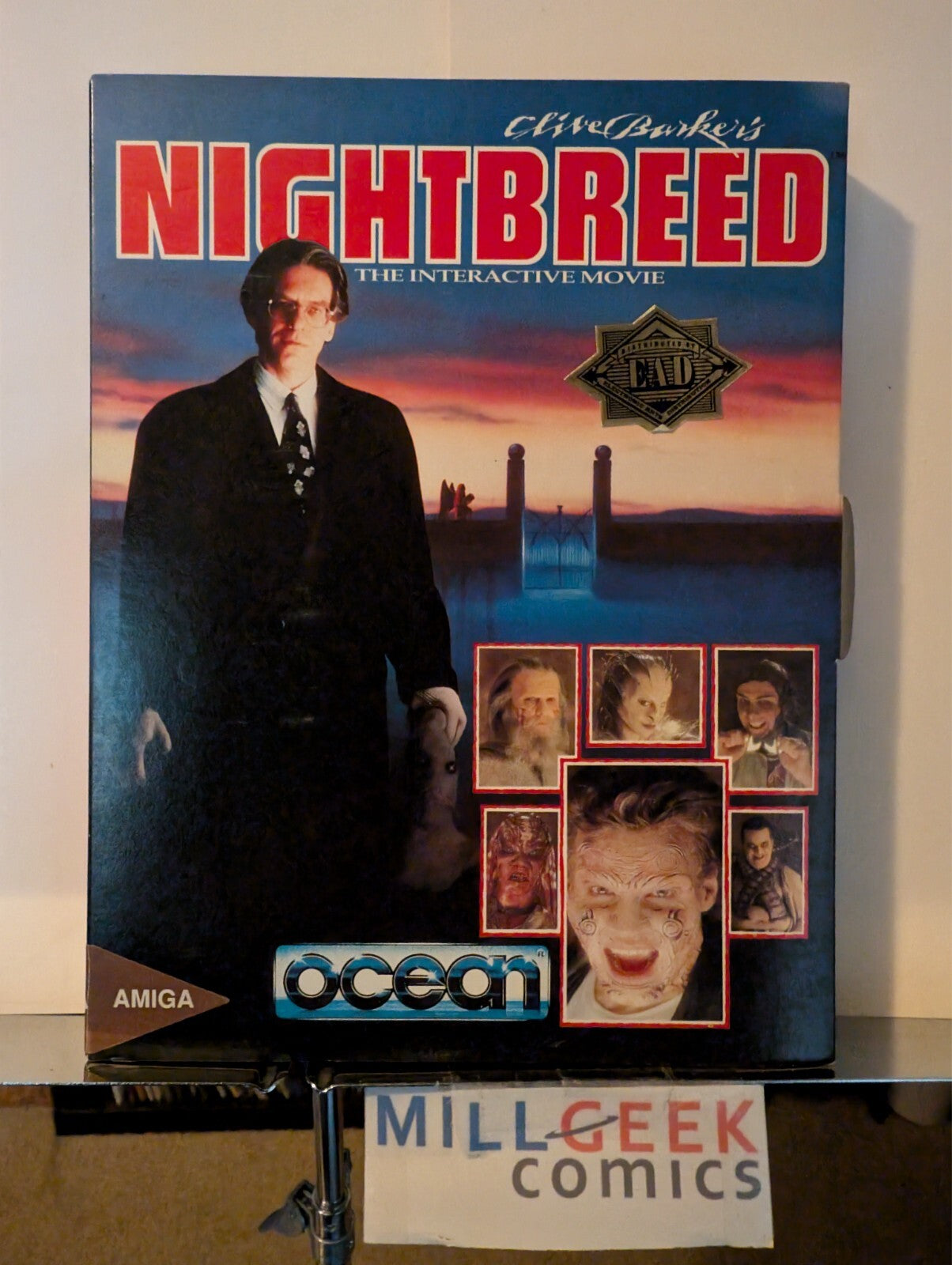 Clive Barker's Nightbreed, The Interactive Movie Amiga Big Box Complete JD
