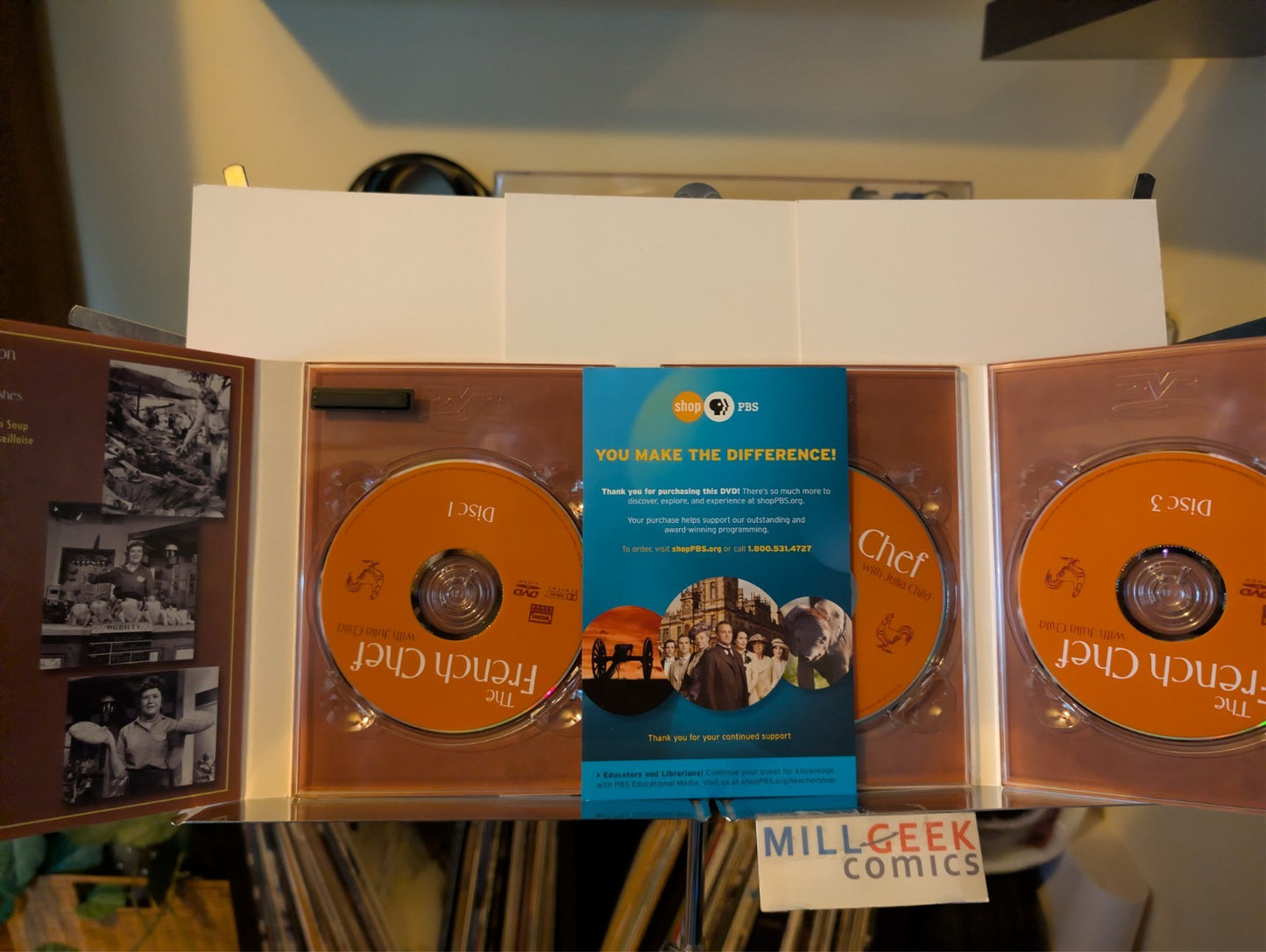 The French Chef with Julia Child, Season 1 & 2  (DVD) Like New -JD