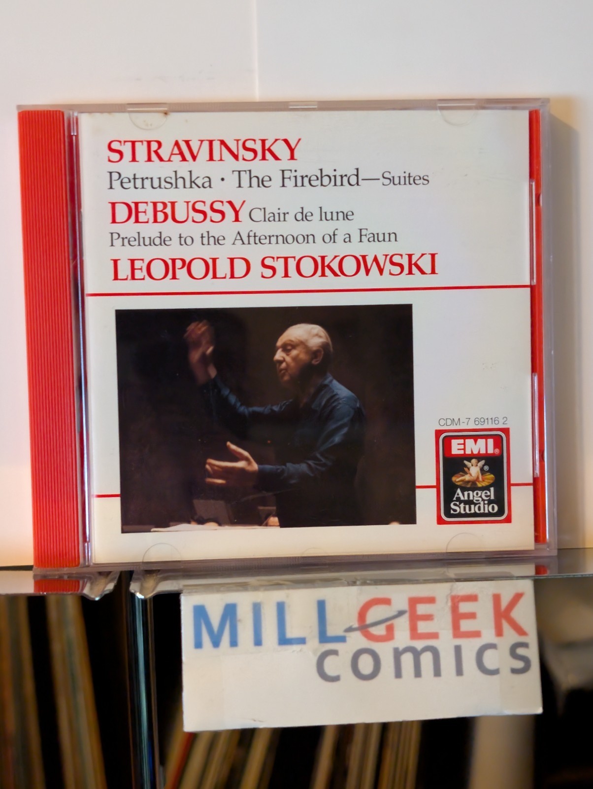 Stravinsky: Petrushka & Firebird, Debussy: Clair de Lune, Stokowski (CD) -JD