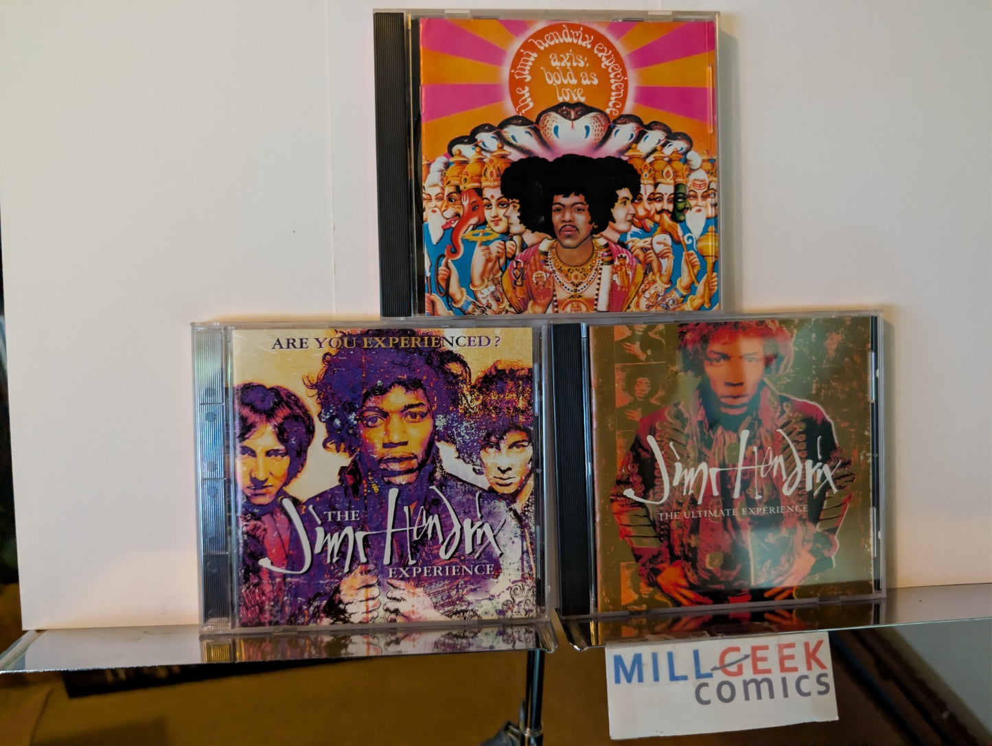 Jimi Hendrix 3 CD lot (Axis: Bold as Love, Are You Experienced, Ultimate Ex) -JD
