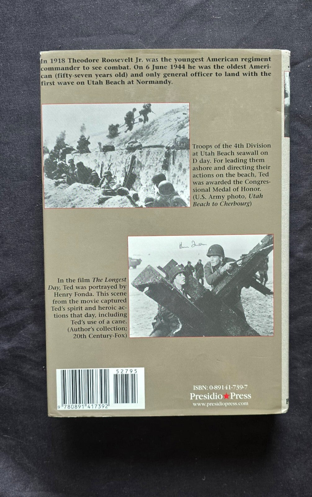 Theodore Roosevelt Jr. The Life Of A War Hero By H. Paul Jeffers (2002, HC) JD