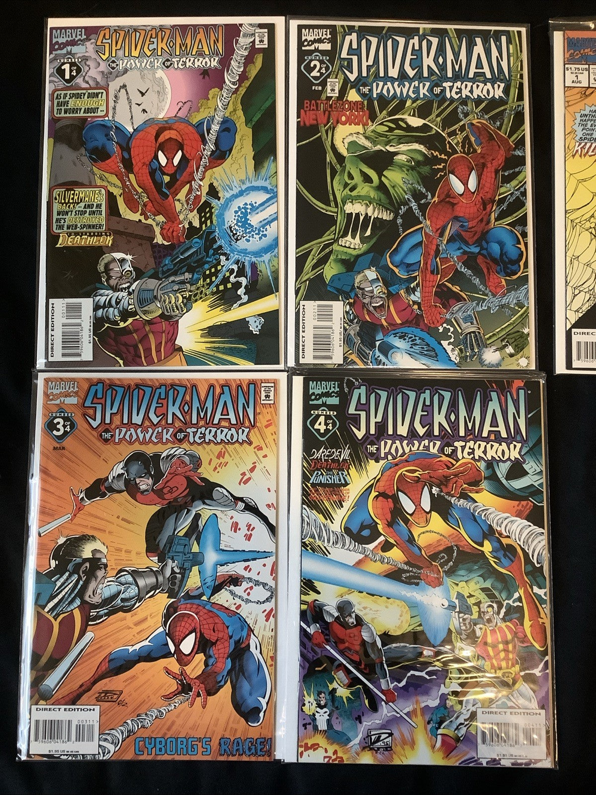 Spider-Man Bundle: Power Of Terror #1-4, Web Of Doom #1-3, & X-Factor #1-3