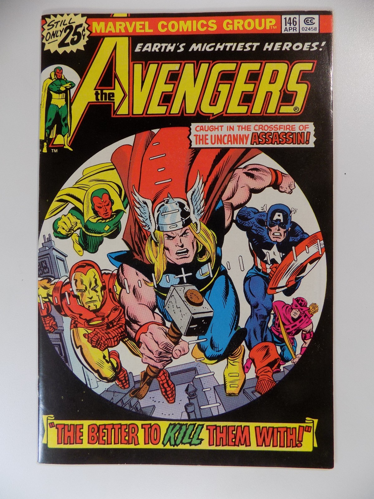Avengers #146 Marvel Comic April 1976 Very Fine/Near Mint
