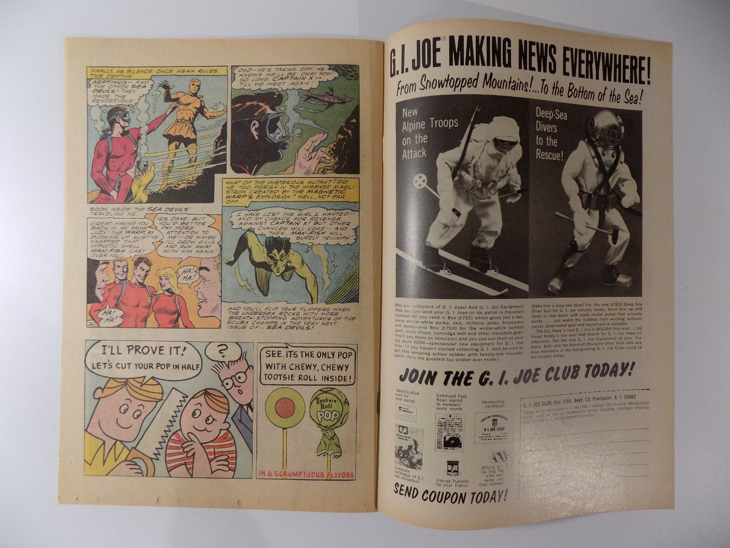 Sea Devils #26 DC Comic December 1965 Fine/Very Fine