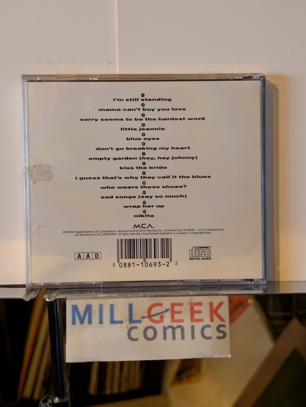 The Essential Billy Joel / Elton John Greatest Hits 1976-1986 (CD) Like New-JD