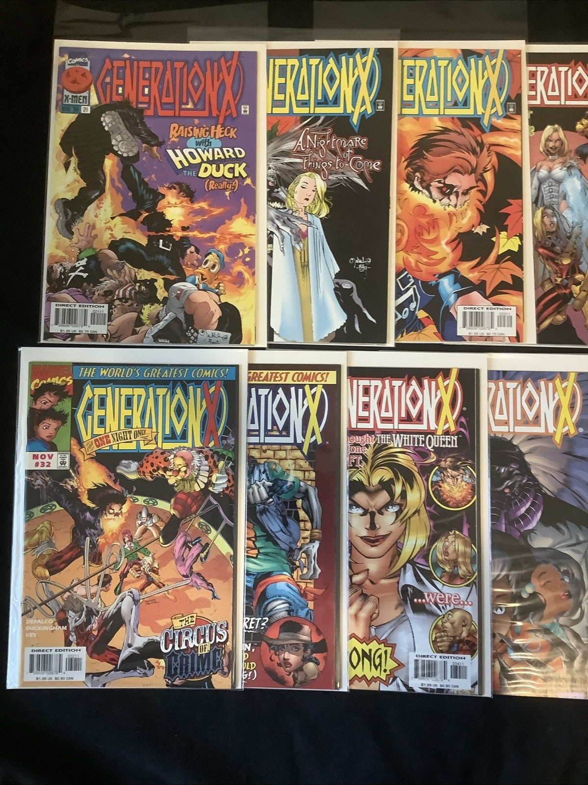 Generation X #1-42 (Missing #4) + #-1 + Preview + Holiday Special Comic Lot