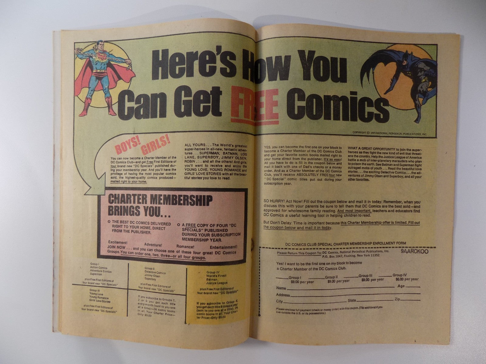 Heart Throbs #135 DC Comic November 1971 Very Good