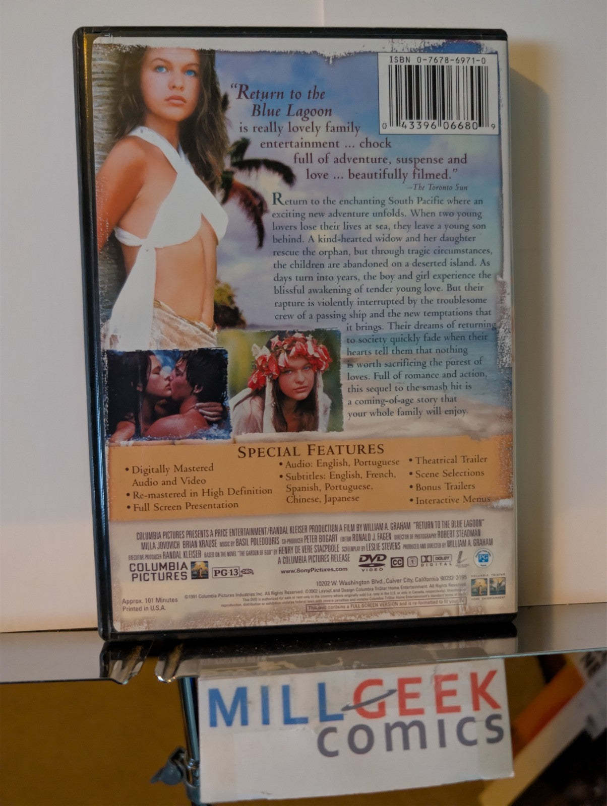 The Blue Lagoon / Return to The Blue Lagoon, 2 Movie Set (DVD) -JD
